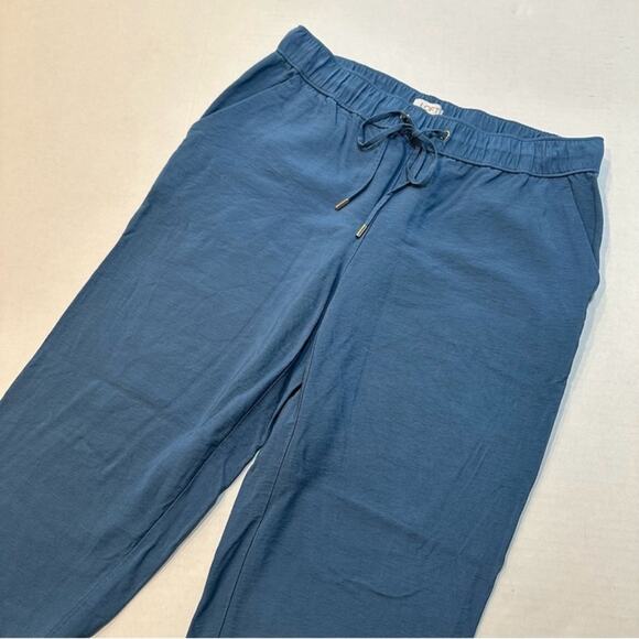 LOFT Casual Drawstring Stretch Waist Pant Pockets Size S Preppy Casual - Picture 3 of 6